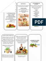 Triptico de La Alimentacion Saludable 5