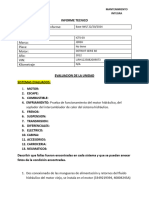 Informe Motor Hidraulico