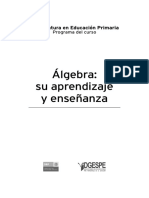 A Lgebra Su Aprendizaje y Enseñanza Lepri