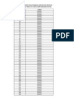 Lista de Postulantes Seleccionados Después Del Sorteo