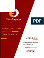 MÓDULO TEÓRICO EDUC. FISICA SESION II - MÓDULO III Capácidades Físicas y Coordinativas.