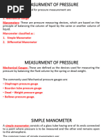 Piezometer, Simple Manometer (M 1.05 & M 1.06) - 072525