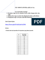 (2024 - Kelas 3a) Quiz 3 Biostatistik