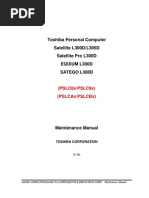 Toshiba L305D Service Manual