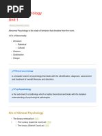 Clinical Psychology-Full