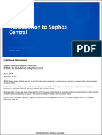 EP0505 5.0v1 Introduction To Sophos Central