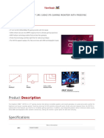 Datasheet VX2716