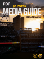 2024 San Diego Padres Media Guide