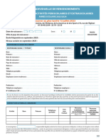 3 Fiche Individuelle de Renseignements