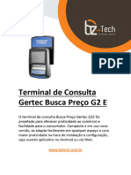 Manual Gertec Busca Preco G2e