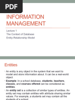 The Context of Database Management