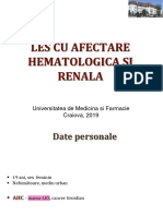 Stagiu 1 LES Cu Afectare Hematologica Si Renala