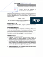 Ley Que Promueve La Reactivación Económica de La Industria de Publicidad Exterior