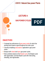 Lecture 4 GAS Power Cycles