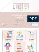 60 Tarjetas de Rutinas Visuales ESP by Monspetits