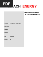 Anexo 14 ELK-04-GIS - Standard Data Sheet - Rev A