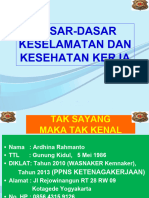 Dasar-Dasar Keselamatan Dan Kesehatan Kerja