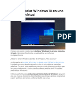 3-Cómo Instalar Windows 10 en Una Máquina Virtual