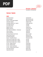 List Games Website 2312