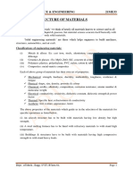 Module 1 Structure of Materials