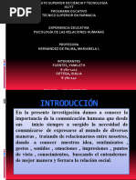 Comunicación y Relaciones Hummanas (Con Cunclusion y Introduccion)