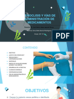 Venoclisis y Vías de Administracion PDF