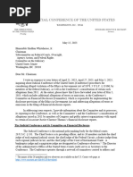 Response To Senator Sheldon Whitehouse Letters of 4-21-2023 4 - 27 - 2023 5-5-2023 (FF)