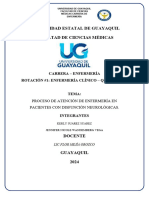 Caso Clinico Disfunción Neurológicas.