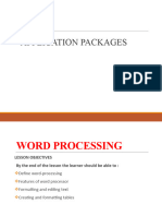 Atd Application Packages