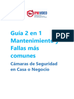 Guia 2 en 1 de Mantenimiento y Fallas Comunes en Camaras Seguridad. Ipmvideo