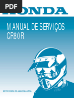 Honda CR 80 R - Repair Manual - 1995-2001 - Portuguese - #2292