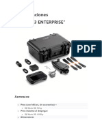 Especificaciones MAVIC 3 ENTERPRISE