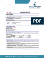 Hoja de Seguridad Desengrasante Multiusos Cleancorp