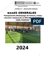 Bases Campeonato de Futsal y Voley Dia Del Maestro