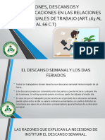 Vacaciones, Descansos y Modificaciones en Las Relaciones PDF