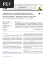 (2014 92 A1) - Experimental Characterization and Numerical Simulation of The Hydrodynamics in An Airlift Photobioreactor