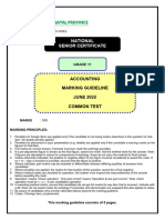 Accounting GR 11 June 2022 Marking Guideline