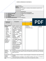 Sesión de Matematica 02 de Setiembre