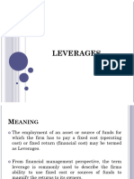 Leverages