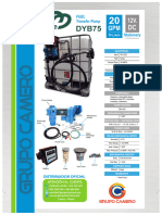 Ficha Técnica - Tanque Portátil Bomba y Medidor Maide - 12V. 20GPM.