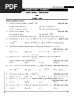 Enthusiast Course: Additional Exercise ON Function