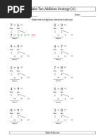 Make 10 Addition Strategy