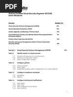 PCCSE - Blueprint