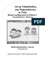 Fil5 Q1mod2 Pagsulat Talambuhay Talatangnagsasalaysay Tula Mariamagdalena Balao Bgo