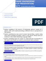 Chapter 5 - System Modelling