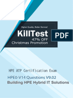 Updated HPE ATP HPE0 V14 Exam Study Guide V9.02 Killtest PDF