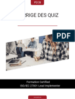 Corrigé Des Quiz