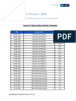 Cohort-1 2024 Day-Day Calendar