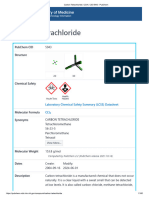 Carbon Tetrachloride - CCl4 - CID 5943 - PubChem