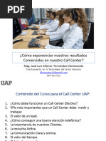 Curso para El Call Center Uap - Junio 2024